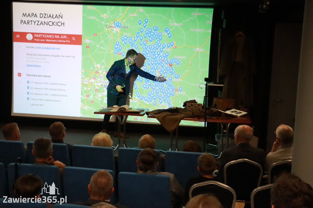 Fotorelacja: ODDZIAŁ GL , PPS , AK TWARDEGO - wykład w MOK Zawiercie