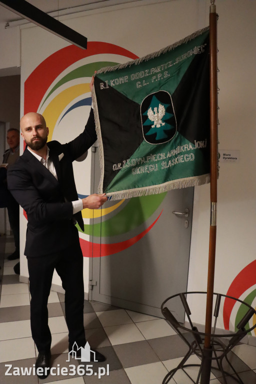 Fotorelacja: ODDZIAŁ GL , PPS , AK TWARDEGO - wykład w MOK Zawiercie