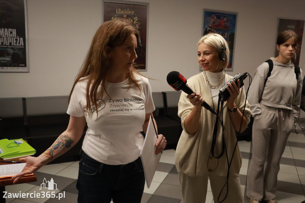 Fotorelacja: Żywa Biblioteka w Mok Zawiercie