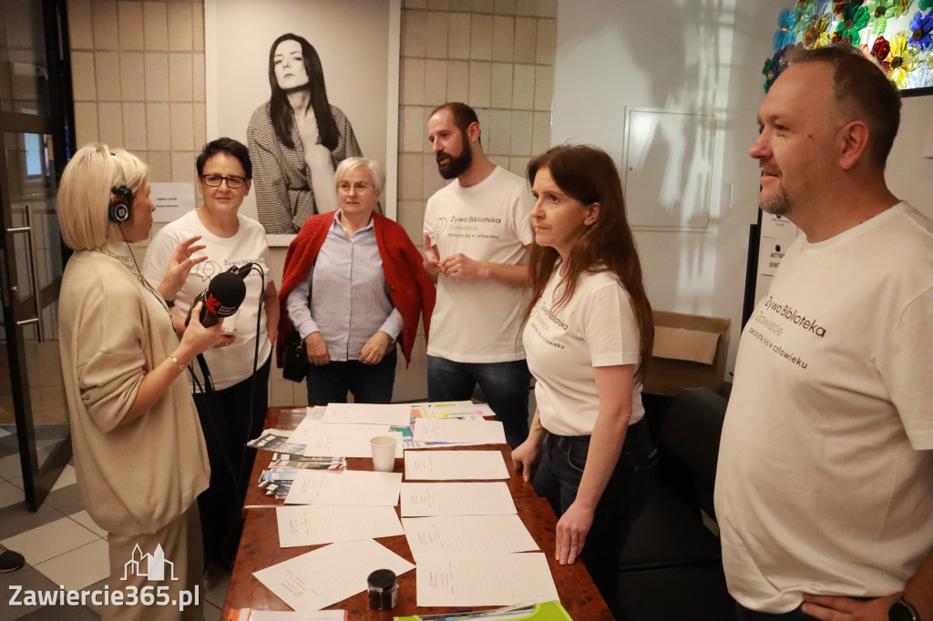 Fotorelacja: Żywa Biblioteka w Mok Zawiercie