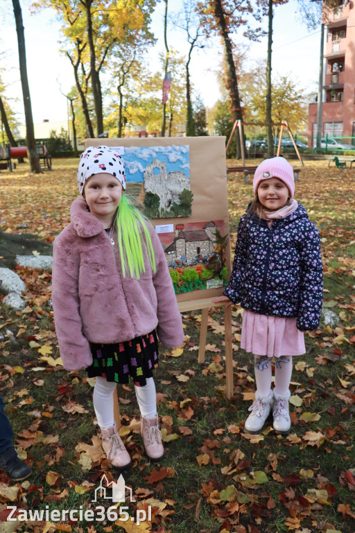 Fotorelacja: WERNISAŻ KONKURSU PLASTYCZNO-PRZYRODNICZEGO - Przedszkole nr 1 w Zawierciu