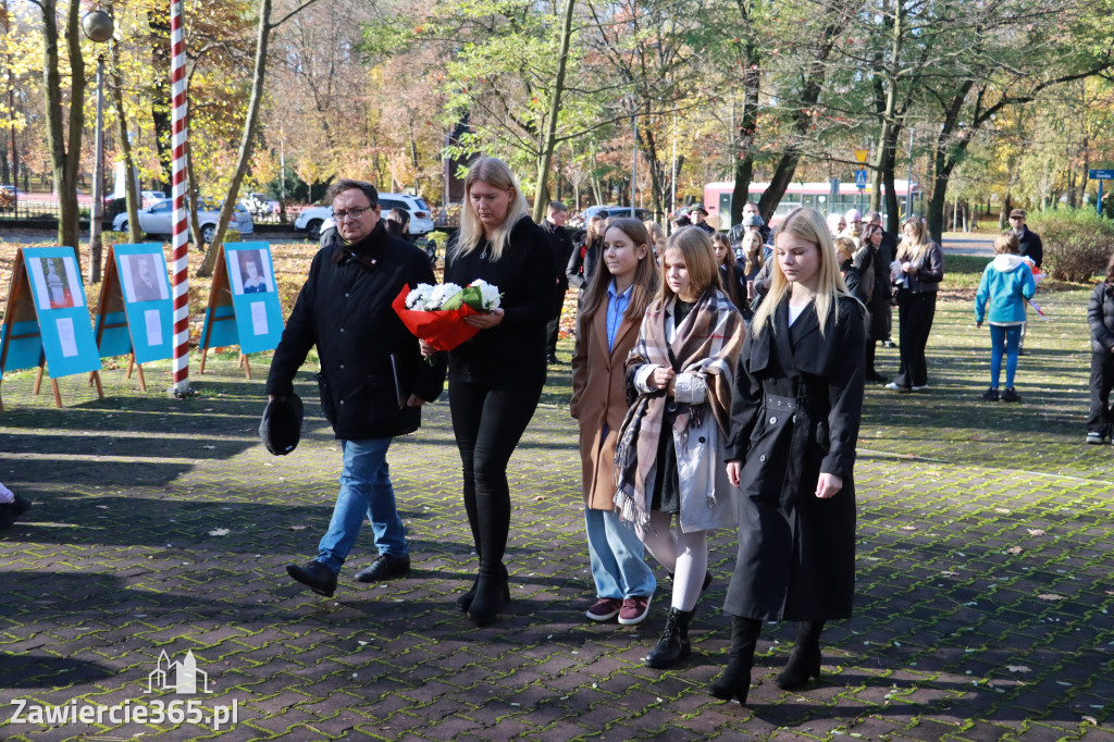Fotorelacja: Spacer Pamięci - Zawiercie 2025