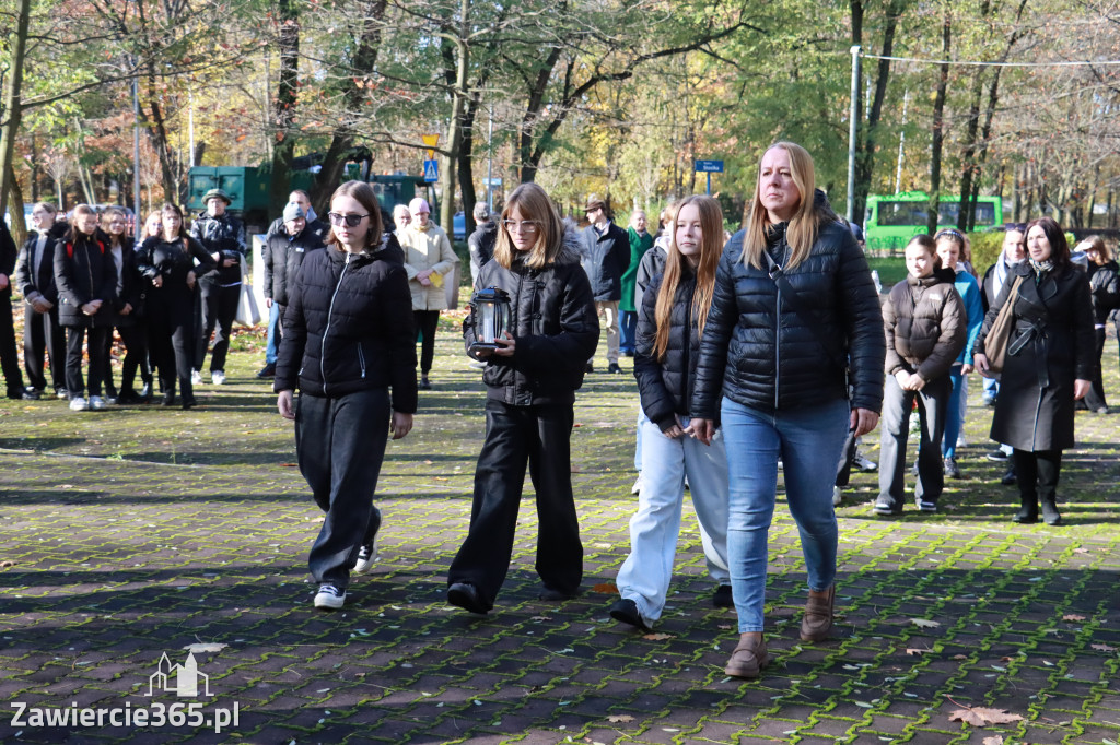 Fotorelacja: Spacer Pamięci - Zawiercie 2025