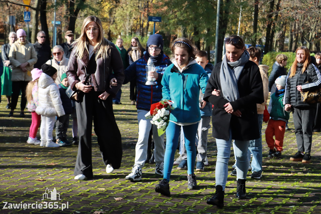 Fotorelacja: Spacer Pamięci - Zawiercie 2025