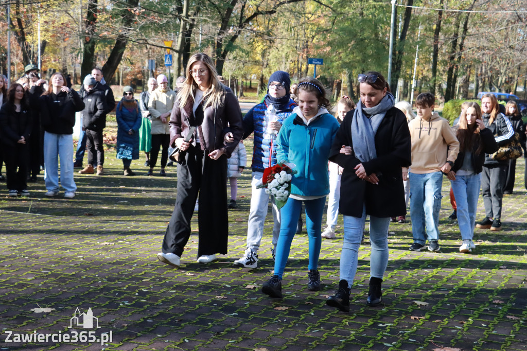 Fotorelacja: Spacer Pamięci - Zawiercie 2025