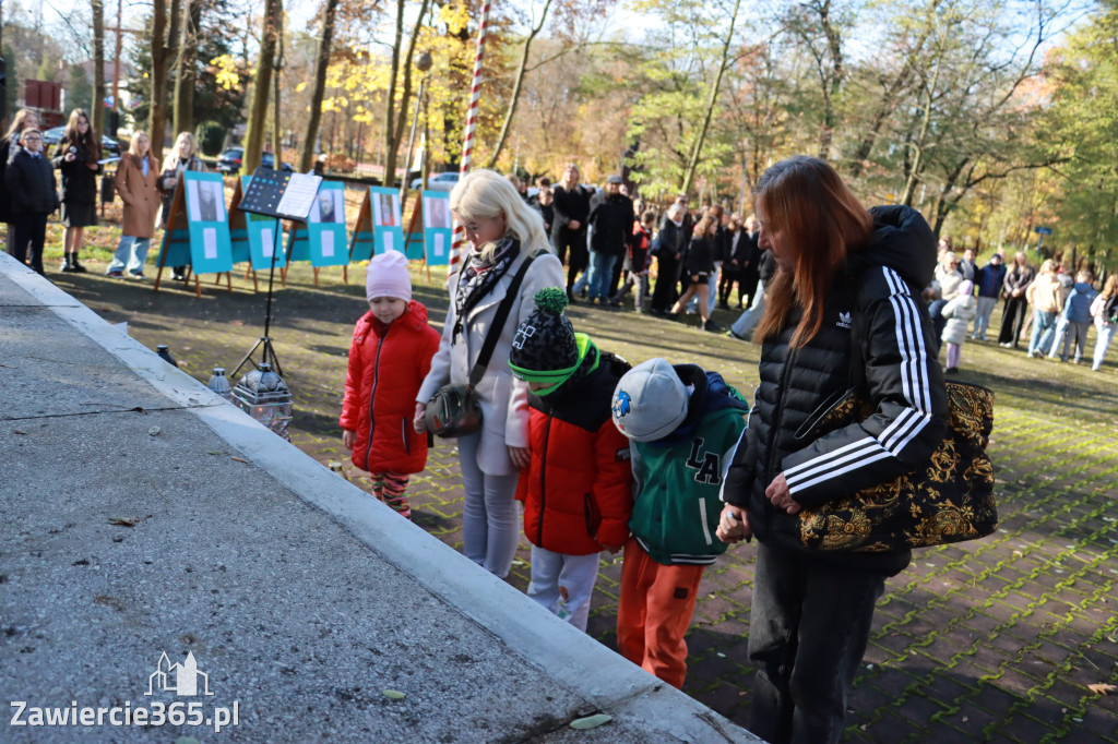 Fotorelacja: Spacer Pamięci - Zawiercie 2025