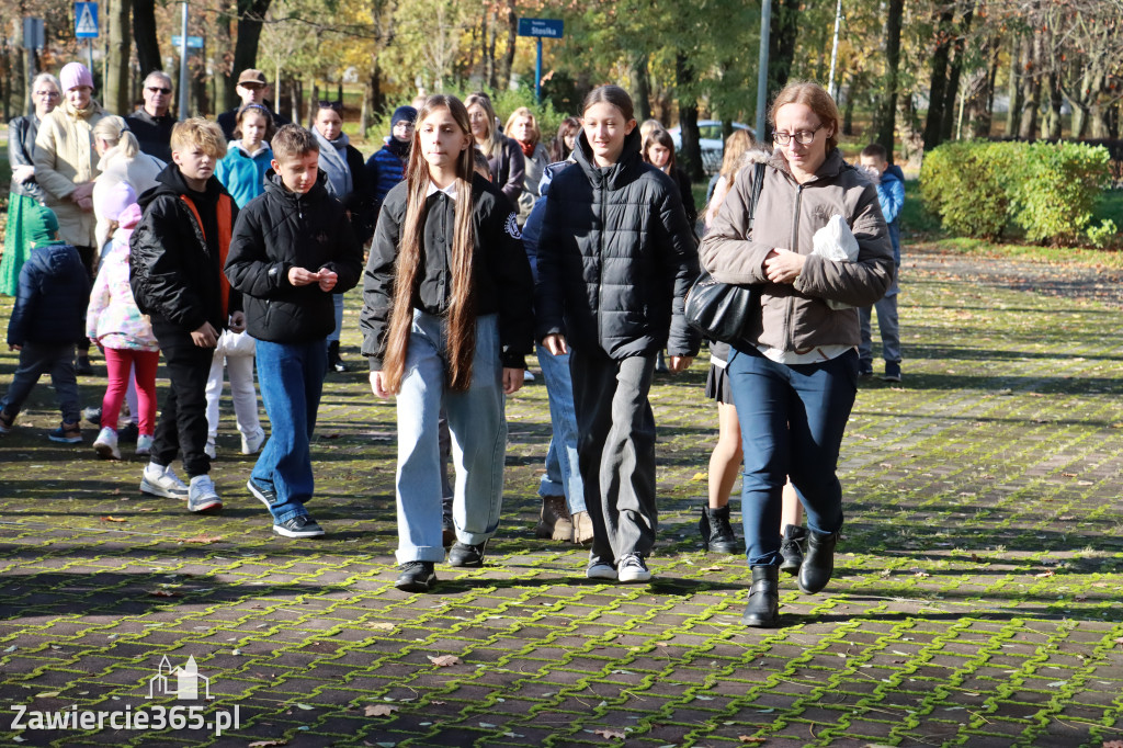 Fotorelacja: Spacer Pamięci - Zawiercie 2025