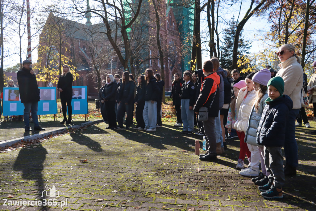 Fotorelacja: Spacer Pamięci - Zawiercie 2025