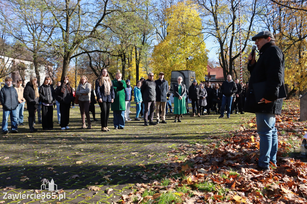 Fotorelacja: Spacer Pamięci - Zawiercie 2025