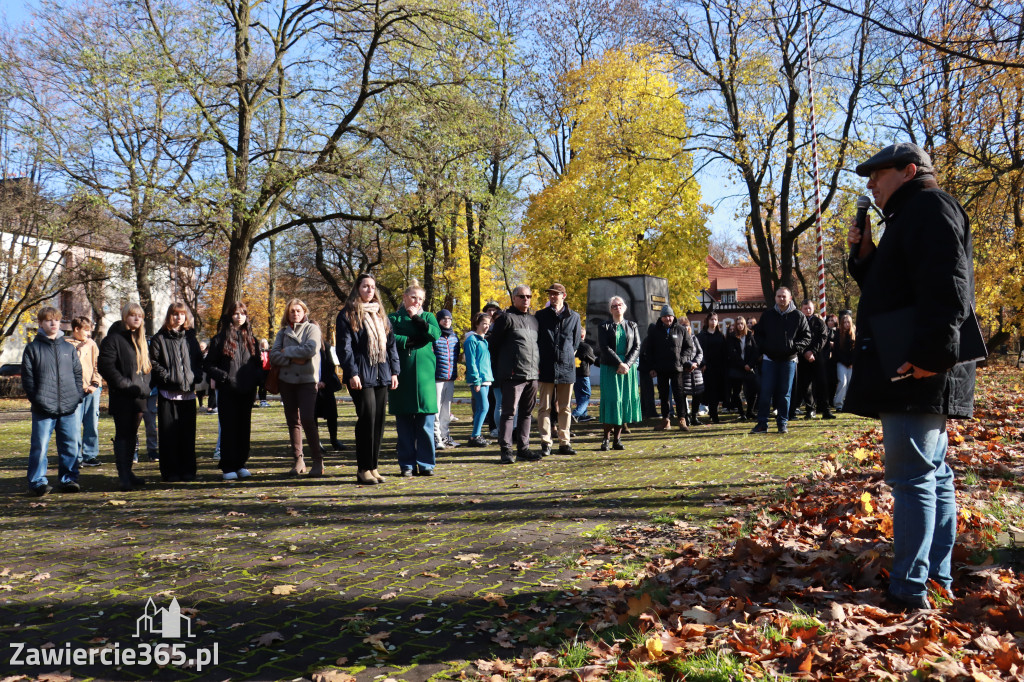 Fotorelacja: Spacer Pamięci - Zawiercie 2025