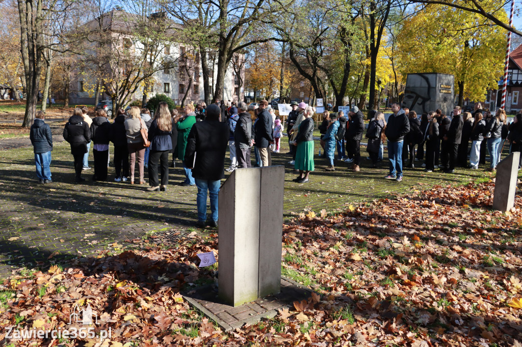 Fotorelacja: Spacer Pamięci - Zawiercie 2025