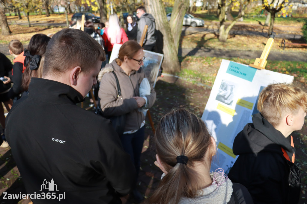 Fotorelacja: Spacer Pamięci - Zawiercie 2025