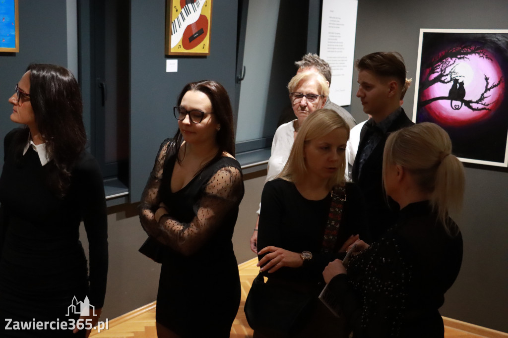 Fotorelacja: Wernisaż TRZY SERCA JEDEN ŚWIAT w MOK Zawiercie