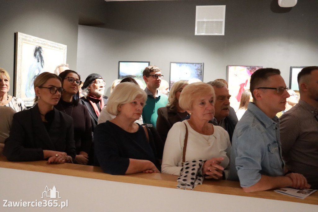 Fotorelacja: Wernisaż TRZY SERCA JEDEN ŚWIAT w MOK Zawiercie