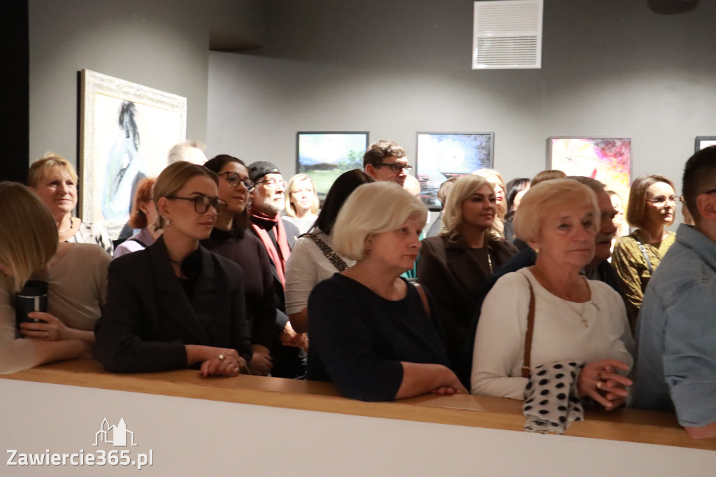 Fotorelacja: Wernisaż TRZY SERCA JEDEN ŚWIAT w MOK Zawiercie