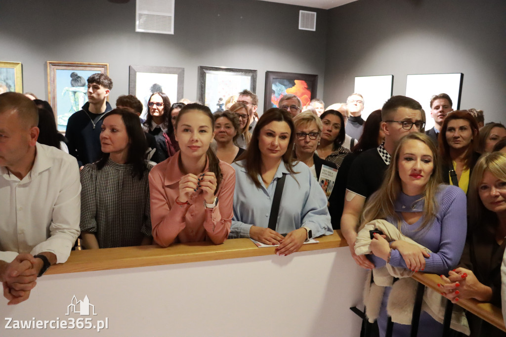 Fotorelacja: Wernisaż TRZY SERCA JEDEN ŚWIAT w MOK Zawiercie