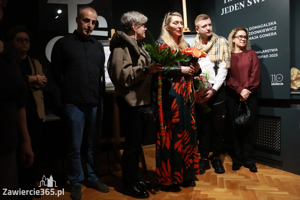 Fotorelacja: Wernisaż TRZY SERCA JEDEN ŚWIAT w MOK Zawiercie