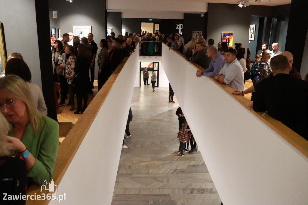 Fotorelacja: Wernisaż TRZY SERCA JEDEN ŚWIAT w MOK Zawiercie