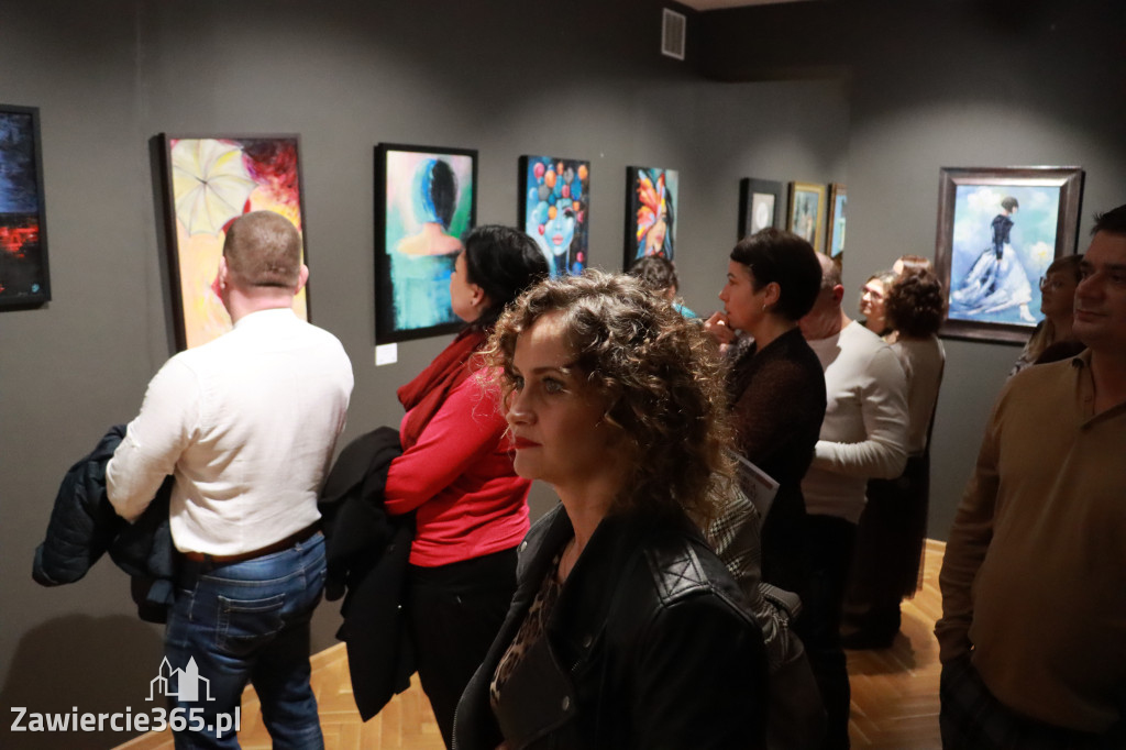 Fotorelacja: Wernisaż TRZY SERCA JEDEN ŚWIAT w MOK Zawiercie
