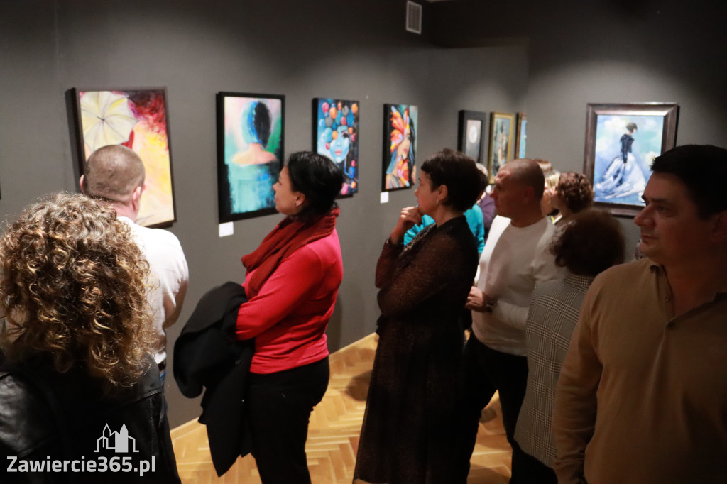 Fotorelacja: Wernisaż TRZY SERCA JEDEN ŚWIAT w MOK Zawiercie