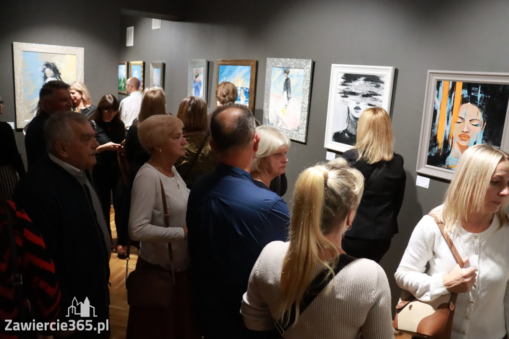 Fotorelacja: Wernisaż TRZY SERCA JEDEN ŚWIAT w MOK Zawiercie