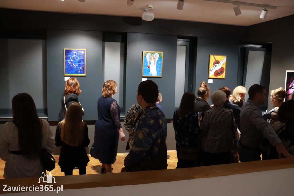 Fotorelacja: Wernisaż TRZY SERCA JEDEN ŚWIAT w MOK Zawiercie