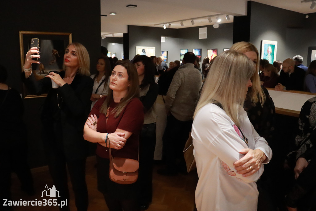 Fotorelacja: Wernisaż TRZY SERCA JEDEN ŚWIAT w MOK Zawiercie