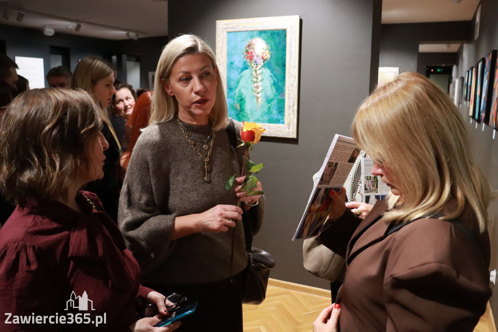 Fotorelacja: Wernisaż TRZY SERCA JEDEN ŚWIAT w MOK Zawiercie