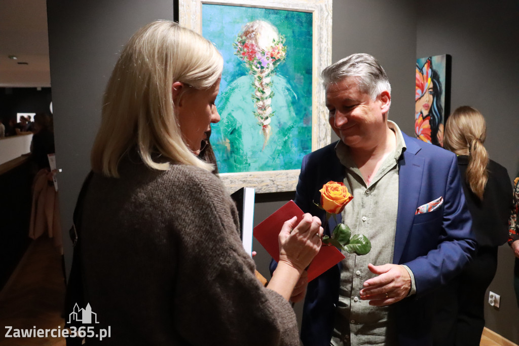 Fotorelacja: Wernisaż TRZY SERCA JEDEN ŚWIAT w MOK Zawiercie