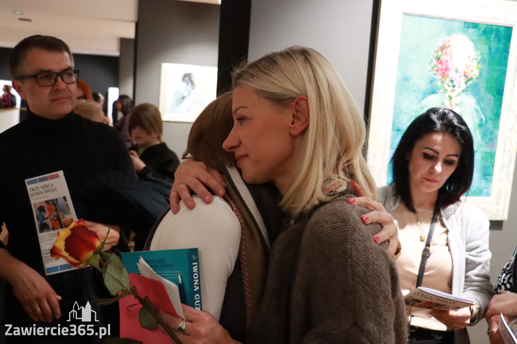 Fotorelacja: Wernisaż TRZY SERCA JEDEN ŚWIAT w MOK Zawiercie