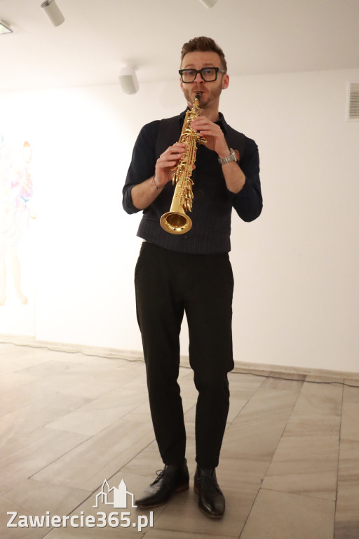 Fotorelacja: Wernisaż TRZY SERCA JEDEN ŚWIAT w MOK Zawiercie