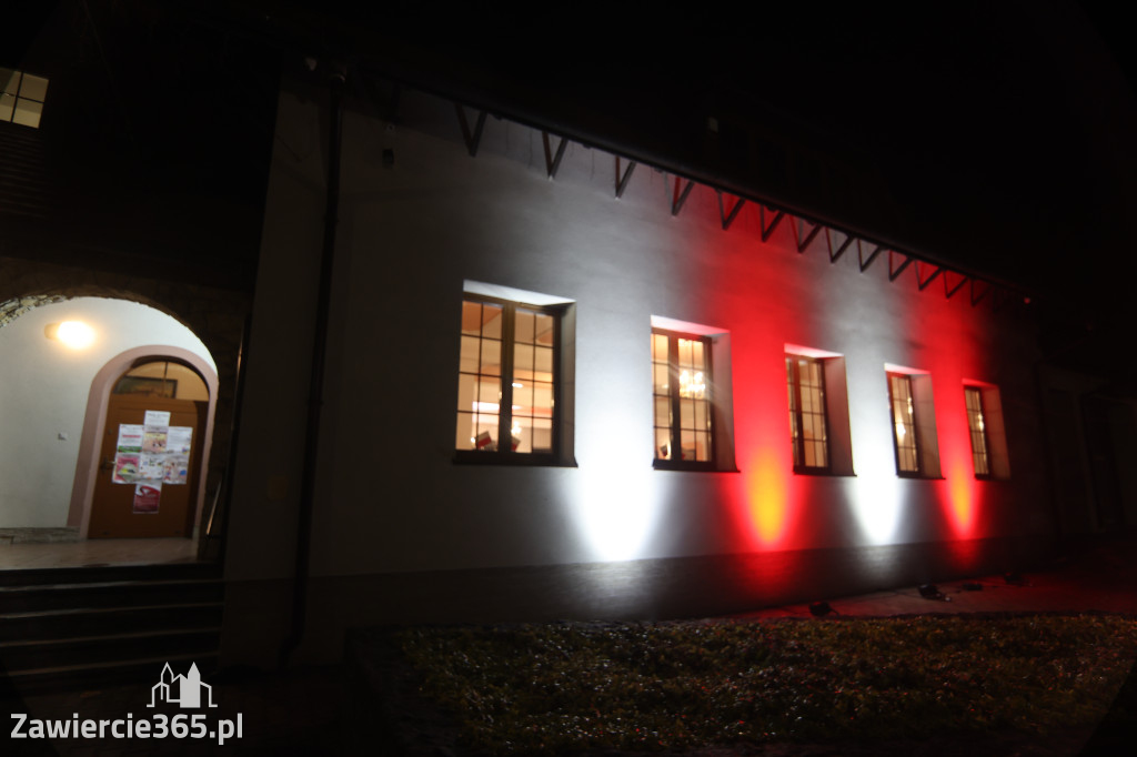 Fotorelacja: Święto Niepodległości w Pałacyku nad Wartą w Zawierciu Kromołowie