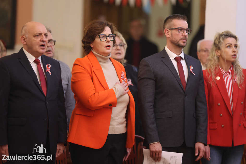 Fotorelacja: Święto Niepodległości w Pałacyku nad Wartą w Zawierciu Kromołowie