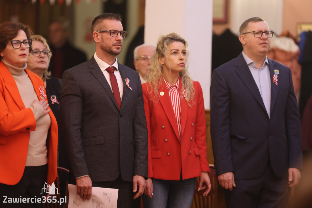Fotorelacja: Święto Niepodległości w Pałacyku nad Wartą w Zawierciu Kromołowie