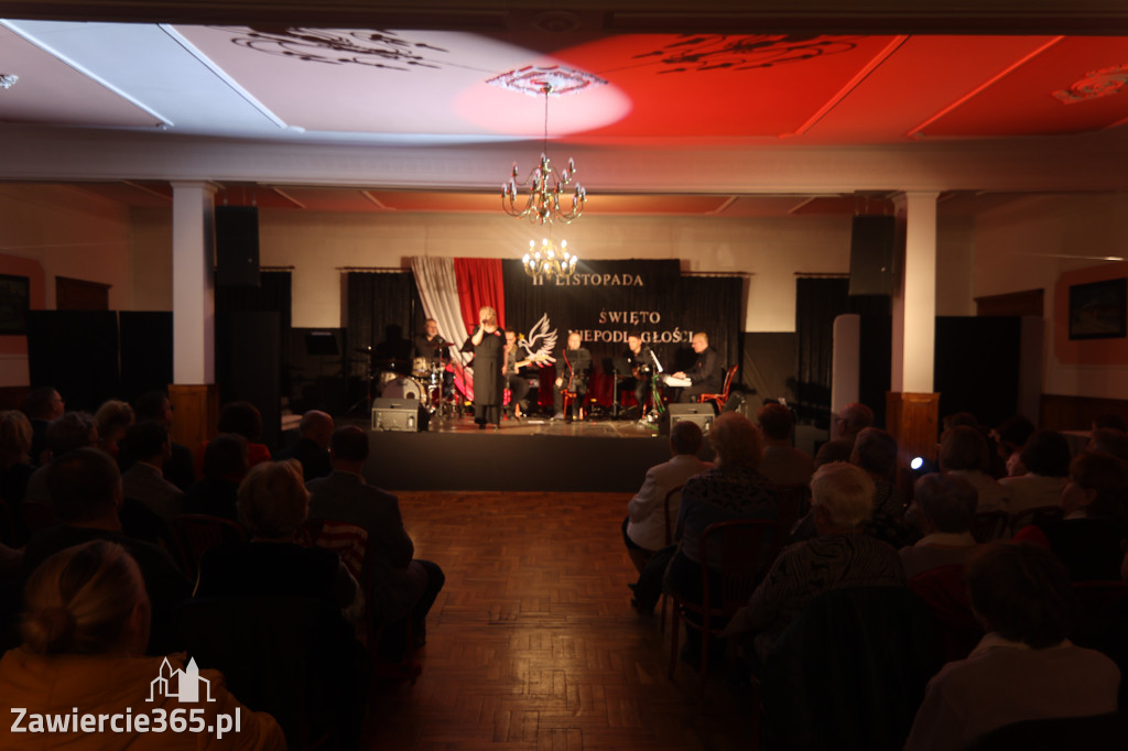 Fotorelacja: Święto Niepodległości w Pałacyku nad Wartą w Zawierciu Kromołowie