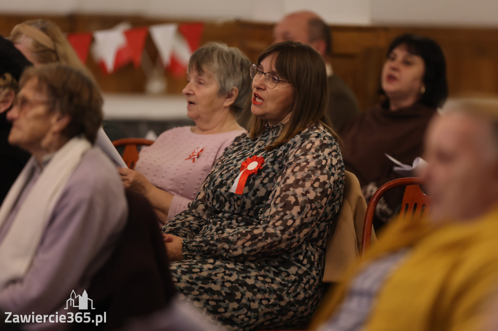 Fotorelacja: Święto Niepodległości w Pałacyku nad Wartą w Zawierciu Kromołowie
