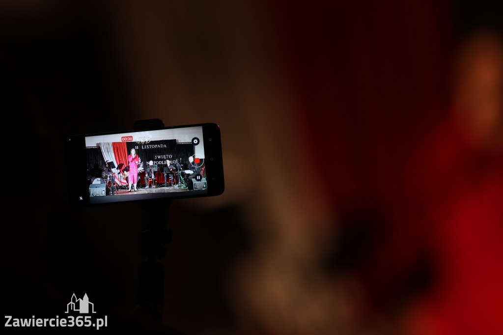 Fotorelacja: Święto Niepodległości w Pałacyku nad Wartą w Zawierciu Kromołowie