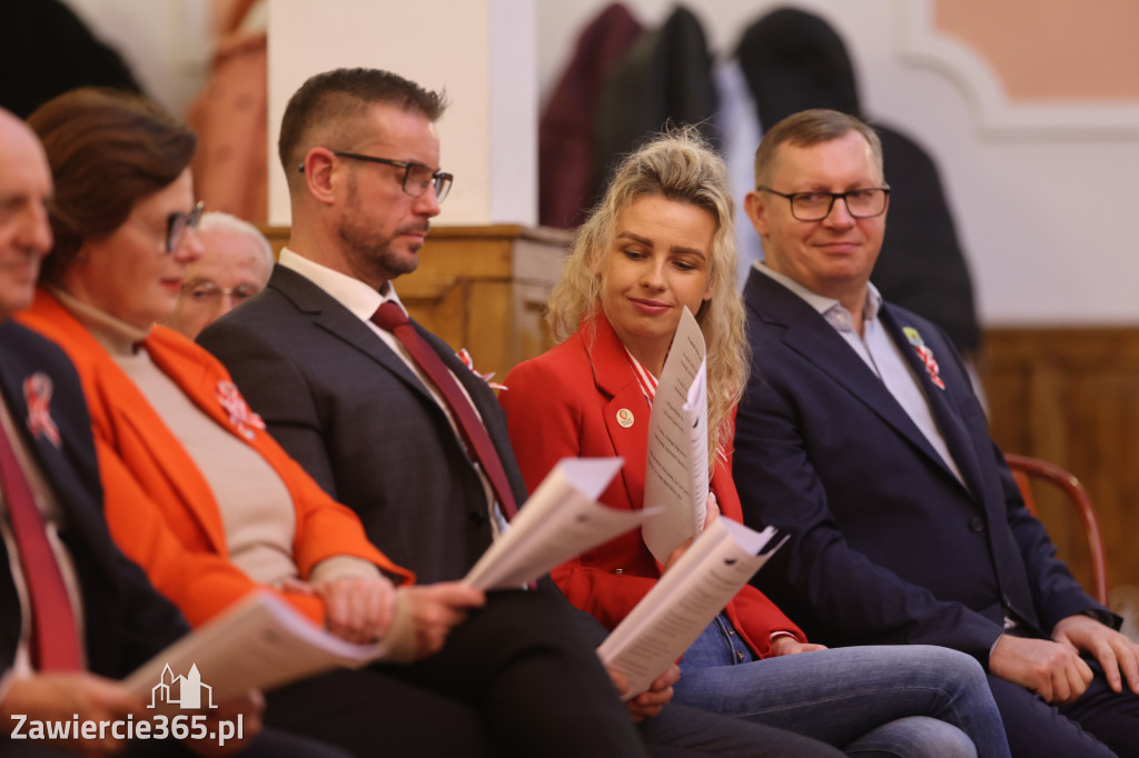 Fotorelacja: Święto Niepodległości w Pałacyku nad Wartą w Zawierciu Kromołowie