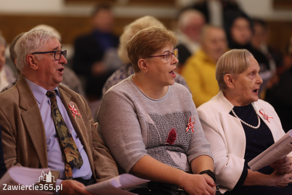 Fotorelacja: Święto Niepodległości w Pałacyku nad Wartą w Zawierciu Kromołowie