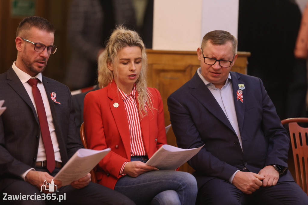 Fotorelacja: Święto Niepodległości w Pałacyku nad Wartą w Zawierciu Kromołowie