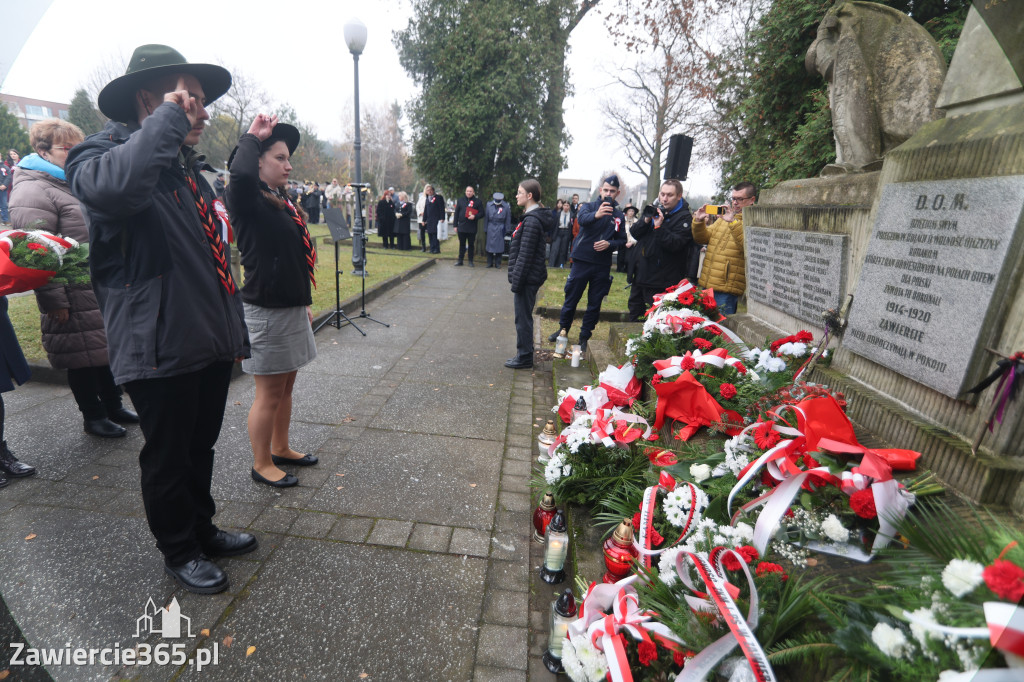 Fotorelacja: Święto Niepodległości w Zawierciu