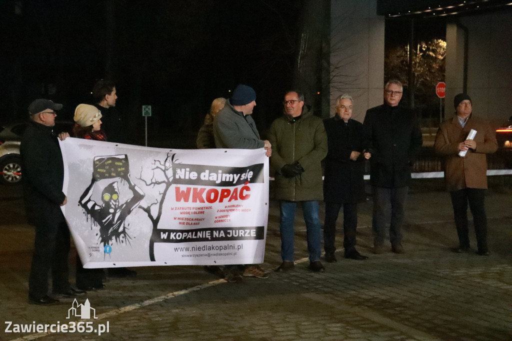 Fotorelacja: Nie dla budowy kopalni cynku i ołowiu w Zawierciu