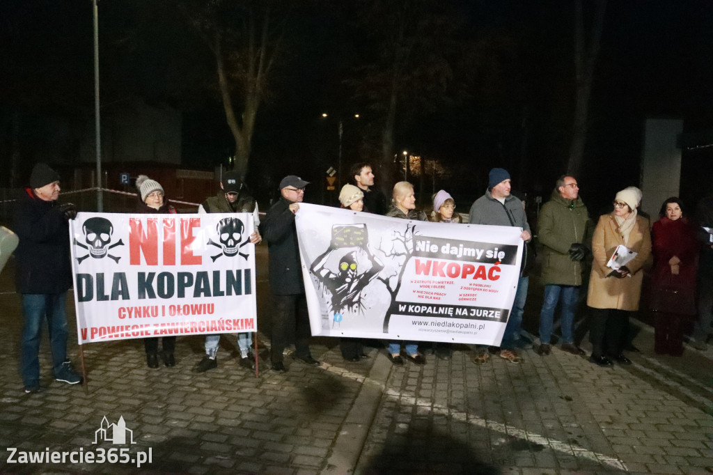 Fotorelacja: Nie dla budowy kopalni cynku i ołowiu w Zawierciu