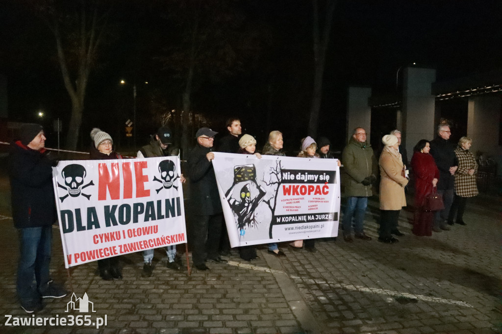 Fotorelacja: Nie dla budowy kopalni cynku i ołowiu w Zawierciu