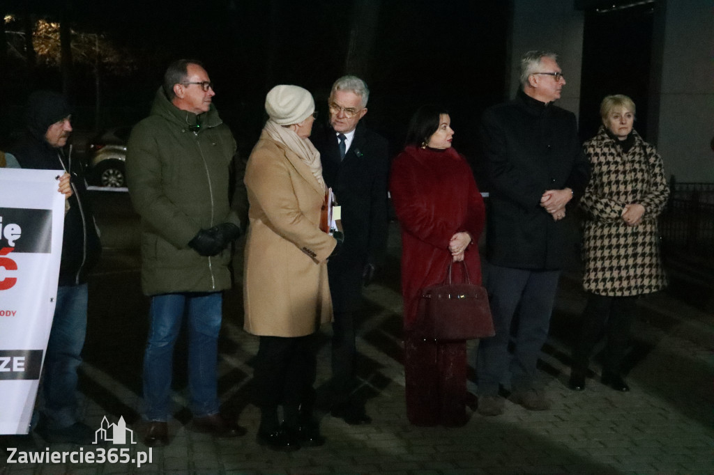 Fotorelacja: Nie dla budowy kopalni cynku i ołowiu w Zawierciu