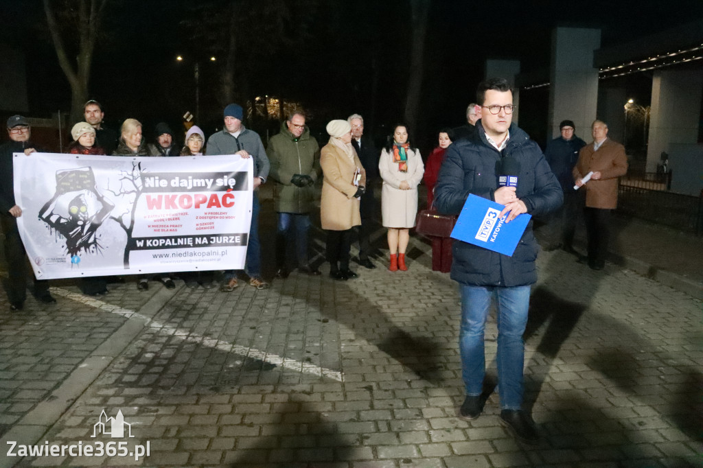 Fotorelacja: Nie dla budowy kopalni cynku i ołowiu w Zawierciu