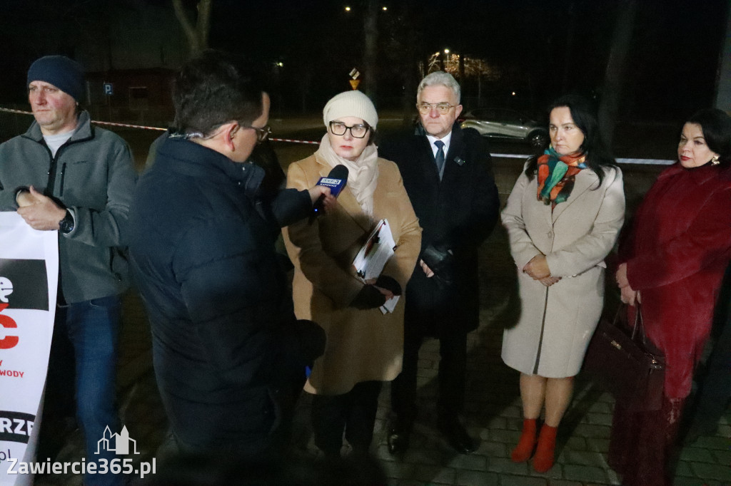 Fotorelacja: Nie dla budowy kopalni cynku i ołowiu w Zawierciu