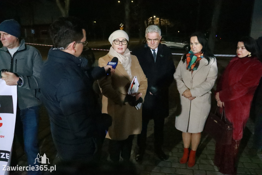 Fotorelacja: Nie dla budowy kopalni cynku i ołowiu w Zawierciu