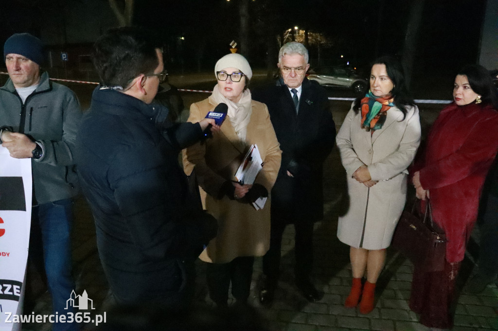 Fotorelacja: Nie dla budowy kopalni cynku i ołowiu w Zawierciu