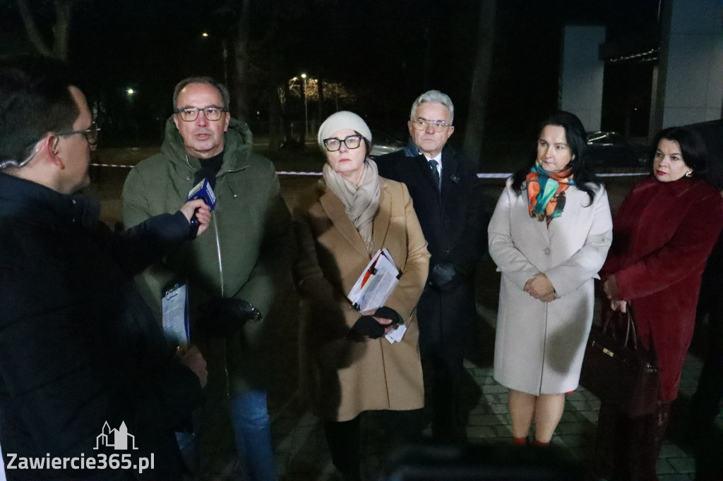 Fotorelacja: Nie dla budowy kopalni cynku i ołowiu w Zawierciu